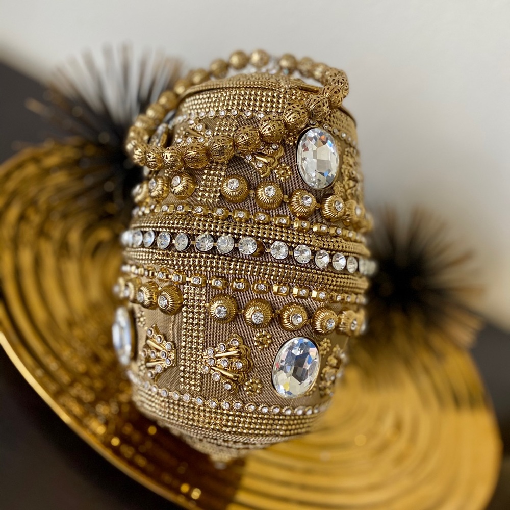 Golden Indian Bag